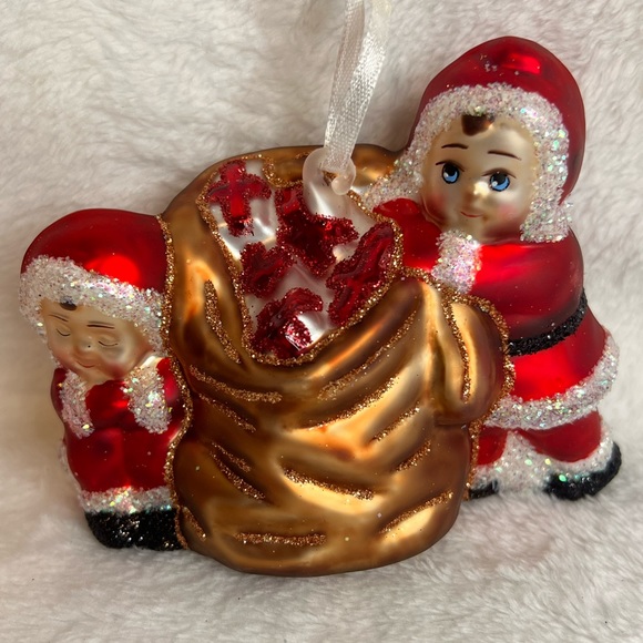 Visions of Sugarplums Mouth Blown Glass Ornament Scottish Christmas 2003 - Picture 1 of 10